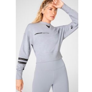 Fabletics grey sweatshirt